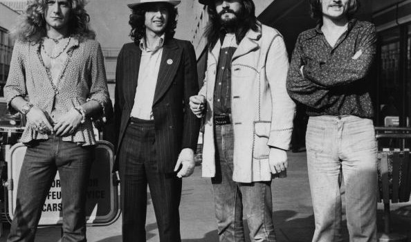 Led Zeppelin (bianco e nero)