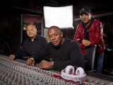Dr. Dre in studio