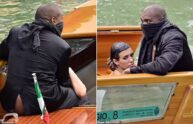 Kanye West e sua moglie bannati da Venezia